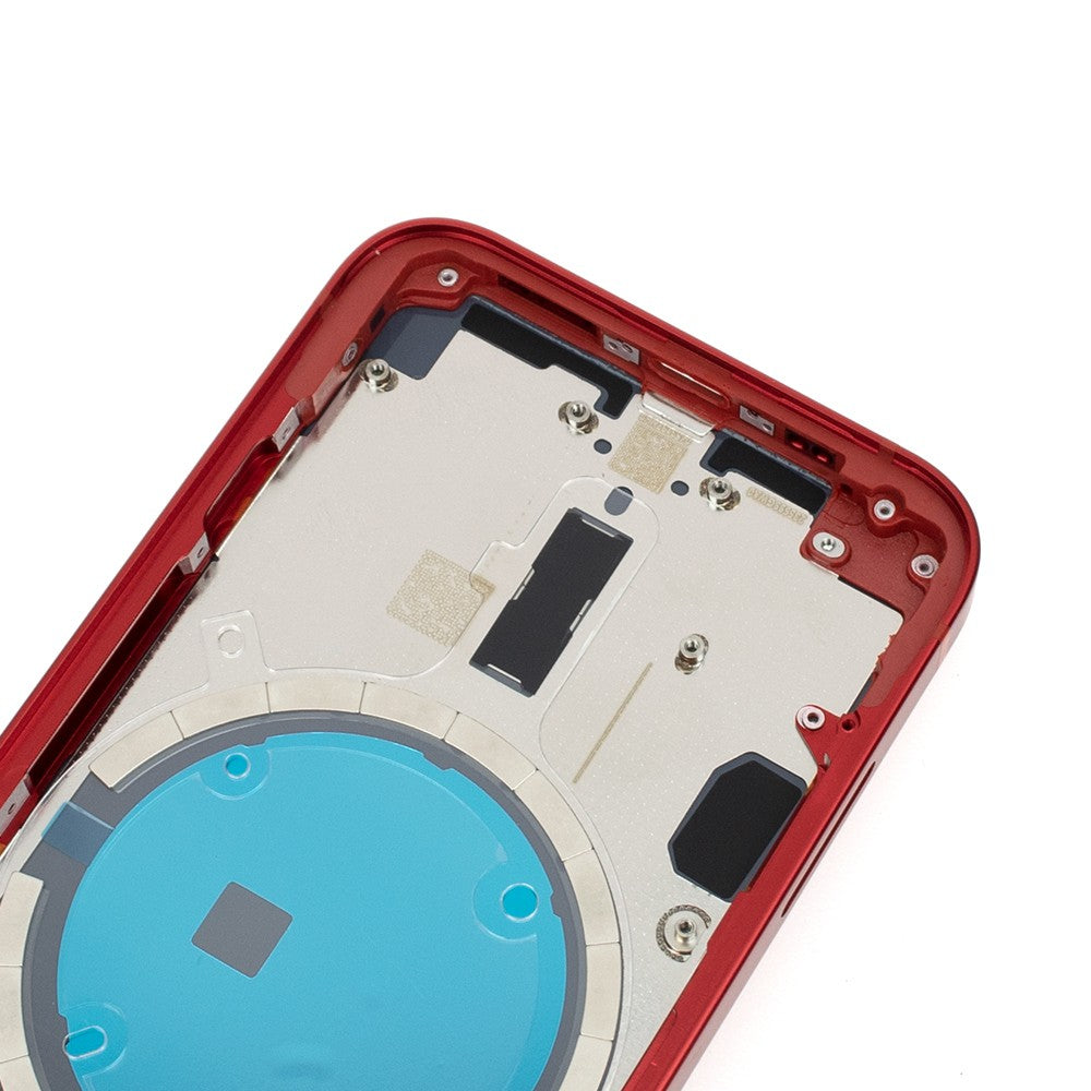 Rear Housing for iPhone 13 mini (NO LOGO)-Red Rear Housing for iPhone 13 mini (NO LOGO)-Red